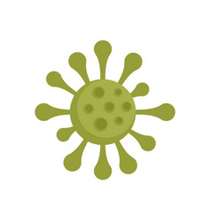 Measles Virus Icon Flat Isolated