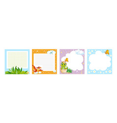 Dinosaurs Note Pad Set