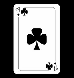 Ace Of Clubs Original Playing Card Design