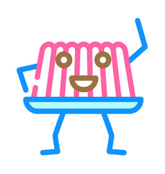 Jelly Dessert Character Color Icon