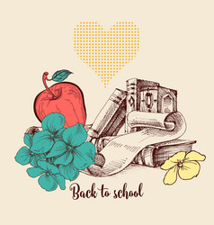 Back To School Message Card Books And Education