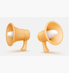 3d Megaphone Or Loudspeaker Render Elements