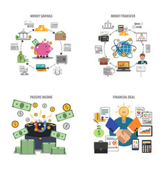 Finance Decorative Icons Set