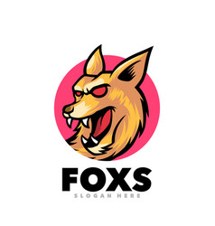 Fox Roar Mascot Logo