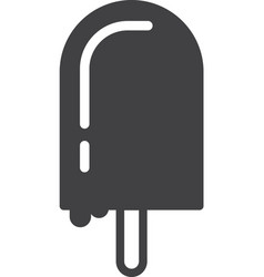 Ice Cream Stick In Minimal Style