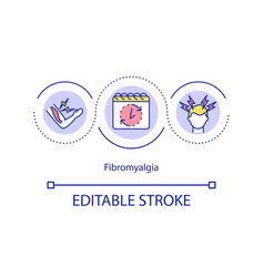 Fibromyalgia Concept Icon