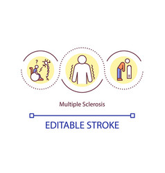 Multiple Sclerosis Concept Icon