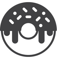 Donut In Minimal Style