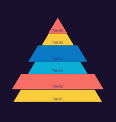 Enterprise Organization Infographic Pyramid Chart