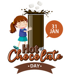 Hot Chocolate Day Banner Design