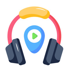 Download Flat Icon Of Audio Learning