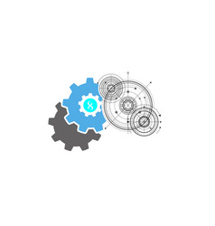 Mechanical Chemistry Concept