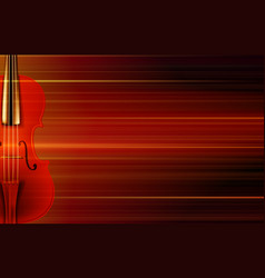 Abstract Blurred Music Background With Violin