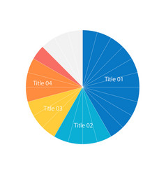 Company Expenditures Circle Infographic Design