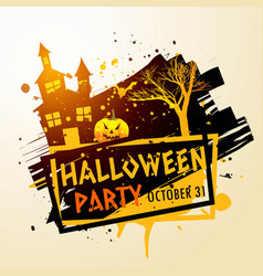 Creepy Halloween Party Celebration Background