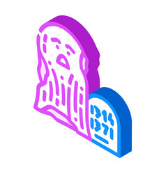 Old Ghost Isometric Icon