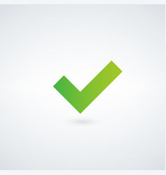 Tick Sign Element Green Checkmark Icon Ok Button