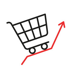 Inflation High Price And Growth Of Food Sales