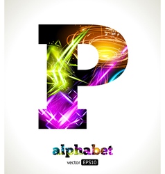 Design Abstract Letter R Royalty Free Vector Image