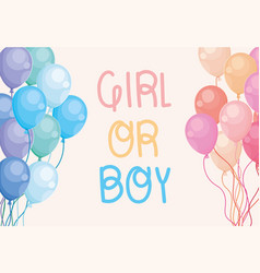 Gender Reveal Card