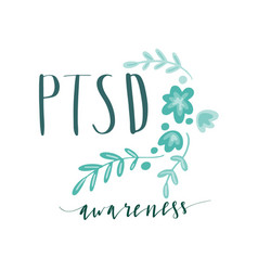 Ptsd Awareness Hand Lettering