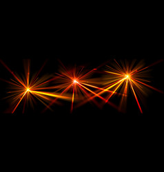 3d Red Light Party Laser On Disco Concert Show