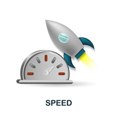 Speed Icon 3d From Performance Collection