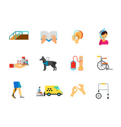 Disability Icon Set