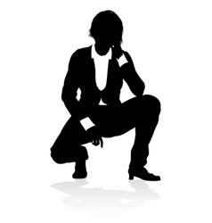 Silhouette Business Person