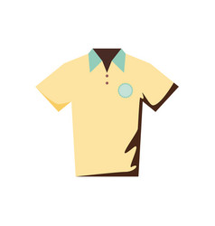 Uniform Shirt For Golf Isolated Icon