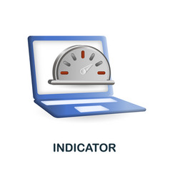 Indicator Icon 3d From Performance Collection