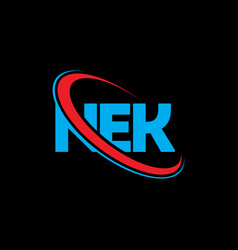 Nek Logo Letter Letter Logo Design