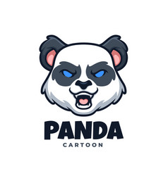 Panda Mascot Logo