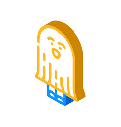 Costume Ghost Isometric Icon