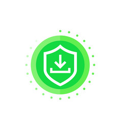 Secure Download Icon For Apps And Web