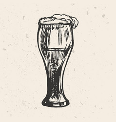 Hand Drawn Beer Mug Sketch