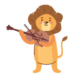 Lion Playing Fiddle