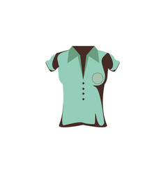 Uniform Shirt For Golf Isolated Icon