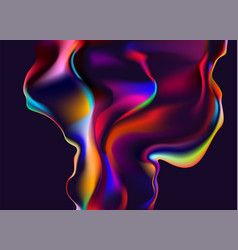 Abstract Liquid Holographic Shape