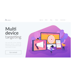 Multi Device Targeting Landing Page Template