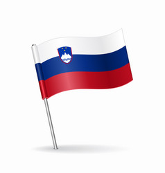 Slovenian Flag Map Pointer Layout