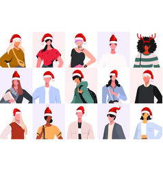 Flat People Avatars Set