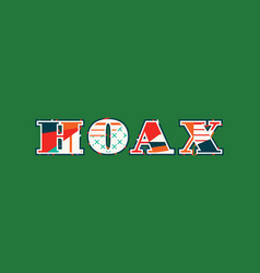 Hoax Concept Word Art