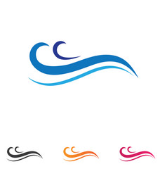 Wave Water Beach Logo