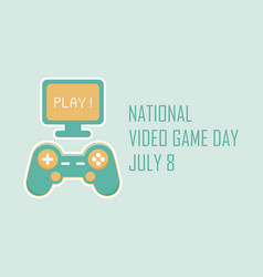 National Video Game Day Icon