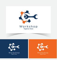 Workshop Logo Design Template