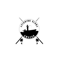 Fishing Club Amazont-shirt Mockup Silhouette