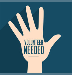 Volunteer Needed Assistance Background For Social