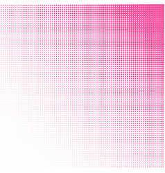 Pink Pixel Corner With A Half Tone Raster Pattern