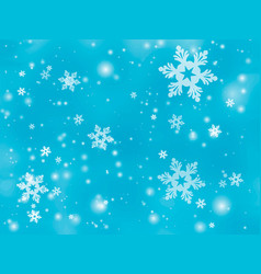 Falling Snowflakes Wallpaper Snowfall Sky White